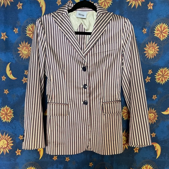 Moschino Cheap and Chic striped blazer - Picture 5 of 14